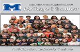 College Planner - Middletown City School District · 6 C A 20132014 CALENDAR CHECKLIST: SENIOR YEAR SEPTEMBER Complete financial aid forms and make Continue research on colleges.