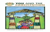 YOU AND THE CONSTITUTION - Parliament of South Africa€¦ · YOU AND THE CONSTITUTION PARLIAMENT OF THE REPUBLIC OF SOUTH AFRICA • 2018. First published by the Constitutional Assembly