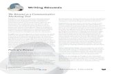 Writing Cover Letters - Grinnell College · 2018-08-16 · Writing Résumés The Résumé as a Communicative Marketing Tool. Purpose: A résumé is a professional, selectively tailored