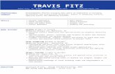Travis Fitz€¦ · Web viewKnowledgeable Painter bringing many years of experience in building maintenance and construction positions. Expert in preparing surfaces, applying paints