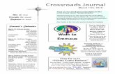 Crossroads Journal - Clover Sitesstorage.cloversites.com/mustangmethodist/documents/March...Crossroads Journal March 11th, 2015 Servant’s Calendar March 15, 8:30 am Service Ushers