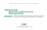 World Investment Report - UNCTAD | Homeimplications for policy-making. The World Investment Report 2005 stresses the need for coherent national policies – particularly in the areas
