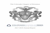 The Colorado Chapter of Keramos - American Ceramic Societyceramics.org/wp-content/uploads/2018/06/2018-CSM-Keramos-Annu… · Secretary Andy Ericks Herald Jake Ivy Incoming Officers