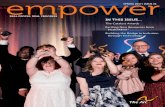 empower - The Arc · Elena Ashmore, Christina Sanz, Sean McElwee, Erica Wheeler. SPRING 2017 EMPOWER EMPOWER SPRING 2017 3 The Arc is tackling this question every single day and ...