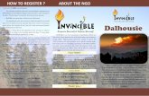 Dalhousie - INVINCIBLE · Dalhousie Trekking expeditions to Dalhousie region is specially planned by the INVINCIBLE NGO with a view to project the youth in the field of adventures.