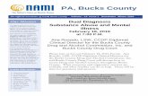 PA, Bucks County · PDF file PA, Bucks County recovery. We help families to teachers, law enforcement, and County The Official Newsletter of NAMI Bucks County Volume : 13 Issue 1 Newsletter