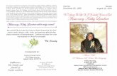 s3.amazonaws.com€¦ · - Administrator Katherine Gamble - Macedonia Baptist Church, Neptune, NJ Acknowledgements/Obituary ----- Selection Special Words Apostles, Pastors, Ministers