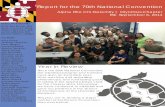 Report for the 70th National Convention - Alpha Rho Chi · 2017-03-07 · Report for the 70th National Convention Alpha Rho Chi Fraternity | Olynthius Chapter Est. September 6, 2014