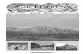 THE DESERT SAGE · 2018-11-21 · THE DESERT SAGE 2 March/April 2006 News from the Chair, Memories. My husband had knee surgery and so we have been reminiscing about the peaks. Here