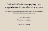 Soil attributes mapping: an experience from the dry areas · Limitation of soil maps: The purity of mapping units is usually low, leads to erroneous conclusions when used for site-specific