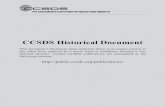 CCSDS Historical Document · 1.2 APPLICABILITY This document serves as a guideline for the development and usage of international standards for the exchange of spacecraft navigation