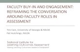 Faculty Buy-In and Engagement: Reframing the Conversation ... Cain and Hutchings.pdfFaculty Engagement •Faculty engagement has long been recognized as a central element in successful