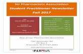 NJ Pharmacists Association · 2019-01-09 · work with older student pharmacists, such as Karishma Patel and Nimit Jindal, both of whom have been incredible role models. I have had