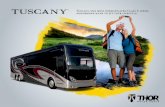 Tuscany, our most sophisticated Class A diesel motorhome ... Tuscany.pdf · Tuscany, our most sophisticated Class A diesel ... Specialized air conditioning system designed to provide