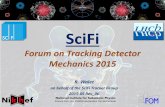 SciFi - cds.cern.ch · SciFi Performance Summary 15-6-2015 R.Walet 3 Current tracking • 2 sub-systems: Inner Track, Outer Tracker • Outer Tracker – 24 layers of 5 mm gas drift