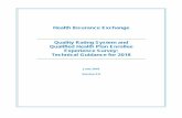 2018 QRS and QHP Enrollee Survey Technical Guidance€¦ · Version 2.0 is the final version of the Quality Rating System and Qualified Health Plan Enrollee Experience Survey: Technical