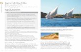 Egypt & the Nile - Amazon S3 · Egypt & the Nile 10 days priced from $5,295 Limited to 18 guests Visiting Cairo, Luxor, the Nile, Denderah, Edfu, Kom Ombo, Aswan and Abu Simbel Jordan