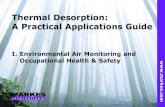 Thermal Desorption: A Practical Applications Guide · UNITY™ – a universal TD platform for single tubes, the 100-tube ULTRA™ TD autosampler, the Air Server™ interface for