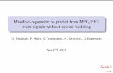 Manifold-regression to predict from MEG/EEG brain signals ... · Manifold-regression to predict from MEG/EEG brain signals without source modeling D. Sabbagh, P. Ablin, G. Varoquaux,