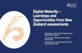 Digital Maturity – Learnings and Opportunities from New ... · Digital Maturity – Learnings and ... • CCMM –Continuity of Care Maturity Model – Assessing levels of care