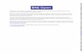 BMJ Open is committed to open peer review. As part of this ... · 6 Barnsley Assistive Technology Team, Barnsley Hospital NHS Foundation Trust 7 nicola.randall1@nhs.net 8 simon.judge@nhs.net