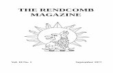THE RENDCOMB MAGAZINE - Rendcomb College€¦ · Two services of readings and hymns were held this term to make a change from the normal services. The first on May 22nd was devised
