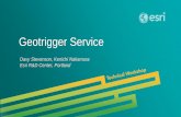 Geotrigger Service - Recent Proceedings · 2014-08-06 · •The Geotrigger API uses OAuth2 • Requests to the Geotrigger API require an access token • To get an access token make