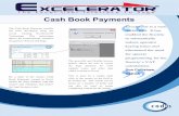 Cash Book Payments - Codis 1000 Info Sheets...The Cash Book Payments module has been developed using the award winning Excelerator® Technology. This technology allows the bi-directional,