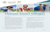 Climate-Smart Villages · Climate-smart agriculture (CSA) is proposed as a solution to transform and reorient agricultural systems to support food security under the new realities