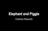 Costume Research - lindseyquay.weebly.com · Costume Research. Gerald. Piggie. Squirrelles. Dog. Penguin Puppet. M Inbox (604) - sikeslq@lemoy X Elephant and Piggie - Google X a Amazon.com: