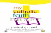 DRAFT - Roman Catholic Archdiocese of San Antonio · Students participating in testing categories must wear school uniform. Students in speech/performance categories including Impromptu