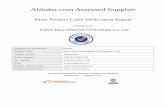 Main Product Lines Verification Report - Metal and Steelmscdn.metalandsteel.com/documents/business/1130/3a... · Alibaba.com Assessed Supplier Main Product Lines Verification Report