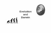 Evolution and Darwin - anna onofriannaonofri.net/files/evolution.pdf · evolutionary theory – Evolution and progression (giraffe necks) – Acquired characters heritage. Trip on
