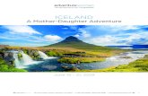 ICELAND - Women-Only Adventure Travel...adventurewomen Ì 14 mount auburn street, watertown ma 02472 Ì t: (617) 544-9393 t: (800) 804-8686 Ì 1 ICELAND A Mother-Daughter Adventure
