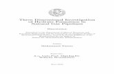 Three Dimensional Investigation of Hydrate Formation in Natural … · 2017-09-27 · Three Dimensional Investigation of Hydrate Formation in Natural Gas Pipelines Dissertation Submitted