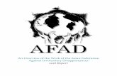 An Overview of the Work of the Asian Federation Against ... · extrajudicial killings and at least six reported enforced disappearances. The military justice in Pakistan has robbed