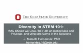 Diversity in STEM 101 - cdn.ymaws.comDiversity in STEM 101: Why Should we Care, the Role of Implicit Bias and ... 5 Numbers That Explain Why STEM Diversity Matters to All of Us ...