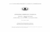 Engine Driven Tools Phase 1 Test Report for Portable ... · 3 ISO 8528-8:1995(E), Reciprocating Internal Combustion Engine Driven Alternating Current Generator Sets, Part 8: Requirements