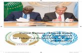 United Nations –African Union Joint Framework for …...African Union Commission / +251 912 65 55 65 Department of Peace and Security Roosevelt Street; Julius Nyerere Building Tel: