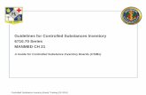 Guidelines for Controlled Substances Inventory …...Guidelines for Controlled Substances Inventory 6710.70 Series MANMED CH 21 A Guide for Controlled Substance Inventory Boards (CSIBs)