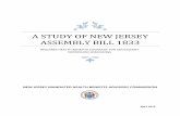 A STUDY OF NEW JERSEY ASSEMBLY BILL 1833 · Adolescent Depression in Primary Care, Part I and Part II. For the first time, the guidelines endorse universal adolescent depression screening