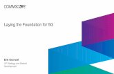 Laying the Foundation for 5G - cdn.ymaws.com€¦ · Laying the Foundation for 5G Erik Gronvall VP Strategy and Market ... 5G Fixed Wireless 1:4 splitter xWDM Multi-Use Access Terminal
