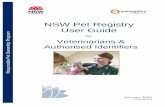 NSW Pet Registry User Guide€¦ · The owner of an animal that has a litter must be recorded on the NSW Pet Registry as the first owner of each animal in that litter. NSW Pet Registry