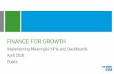 FINANCE FOR GROWTH - Enterprise Ireland...• Current open positions and related recruitment process, new appointments, resources onboarded, resignations and exits (narrative) •