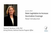 June 4, 2019 State Legislation to Increase Vaccination ... · 6/4/2019  · Olive JK, Hotez PJ, Damania A, Nolan MS (2018) Correction: The state of the antivaccine movement in the