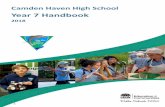 Year 7 Handbook - Camden Haven High School · iPhone & iPad Users 1.Click the "App Store" icon on your Apple device. 2.Type your school name in the search, using suburb name will