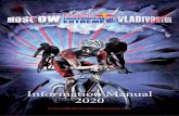 Information Manual 2020 · 2018-11-09 · The Red Bull Trans-Siberian Extreme is the longest and most challenging ultra-stage bicycle race in the world. Wilderness, Ural, Siberia