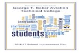 Miami-Dade County Public Schools George T. Baker Aviation Technical Collegeosi.dadeschools.net/.../SIP_2016...T._Baker_Aviation_Technical_Colle… · George T. Baker Aviation Technical
