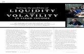 LIQUIDITY - d1mwzmktacfw26.cloudfront.net · address the liquidity challenge and manage risk in fixed income was examined. Investors shared their experiences of using ETFs for short-term