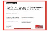 Reference Architecture: Microsoft SQL Serverlenovopress.com/lp1075.pdf · 2019-06-14 · 2 Reference Architecture: Microsoft SQL Server Version 1.1 2 Business problem and business